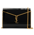 Cassandra Clutch, &pound;795, Handbags, Black, Glass, Front view